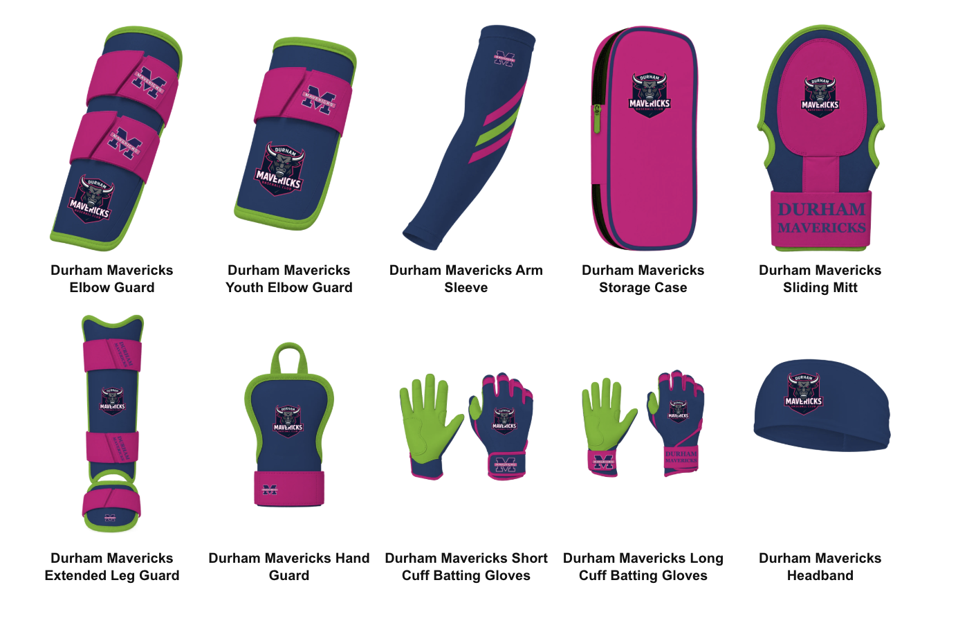 Custom team gear lineup